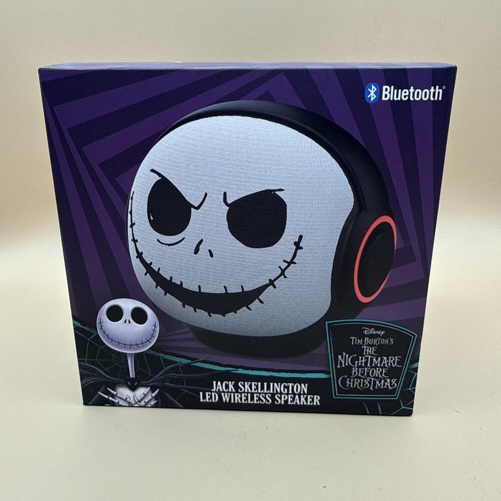 Jack Skellington LED Bluetooth Speaker – Nightmare Before Christmas